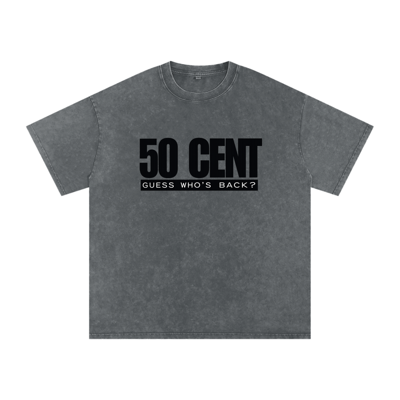 Guess Who's Back (Limited Drop) - Snow Washed Oversized Cotton T-Shirt