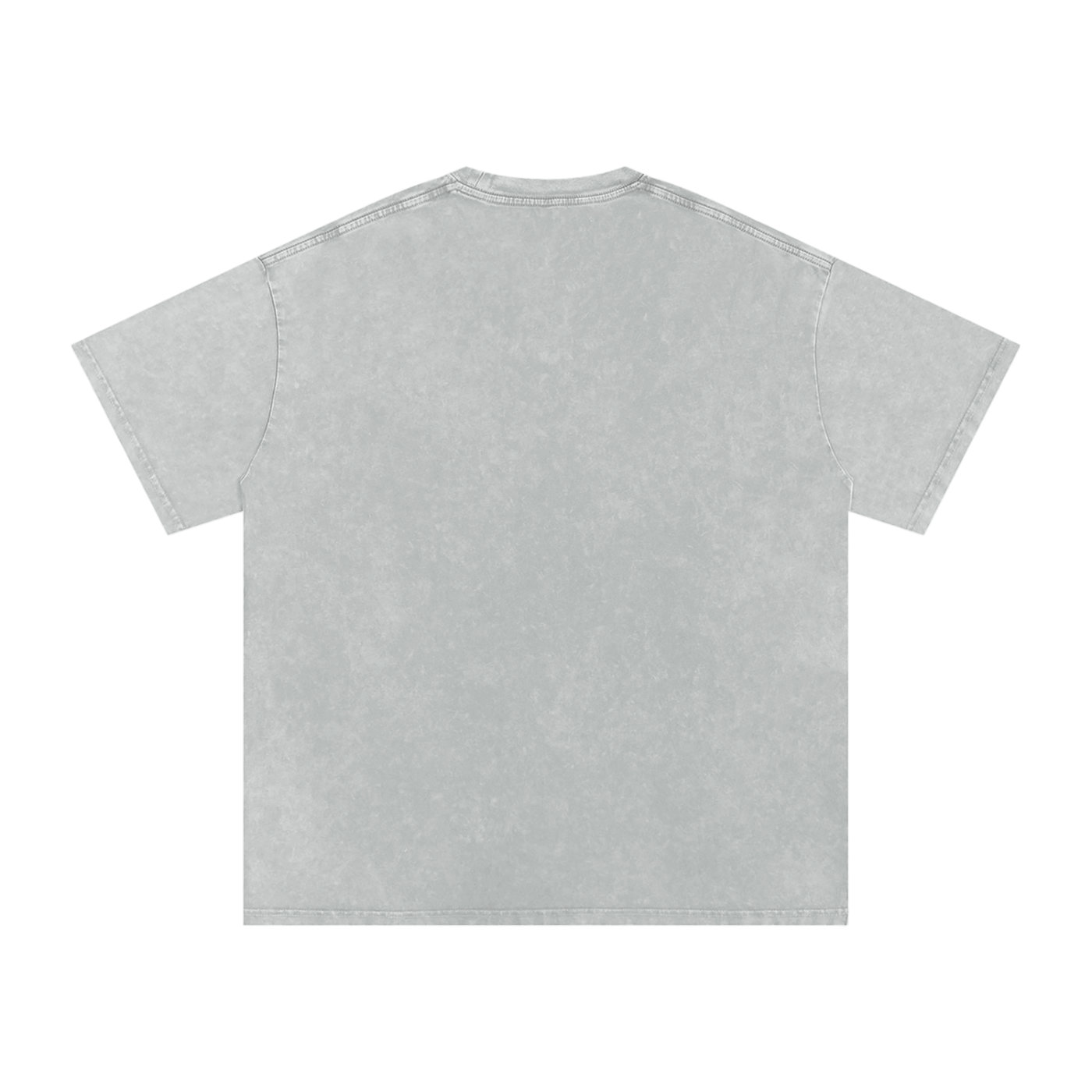 Six God - Snow Washed Oversized Cotton T-Shirt