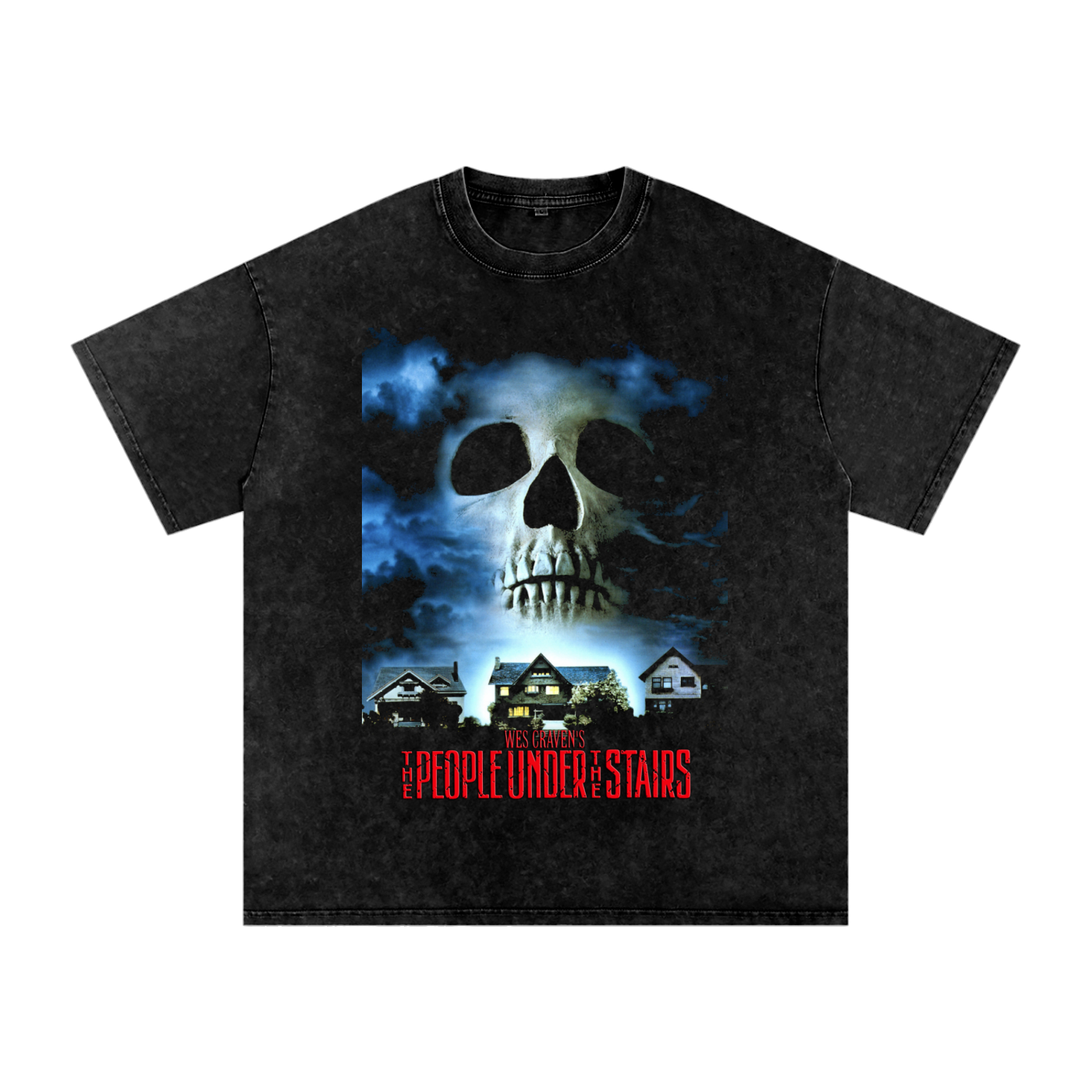 The People Under the Stairs (Limited Drop) - Snow Washed Oversized Cotton T-Shirt