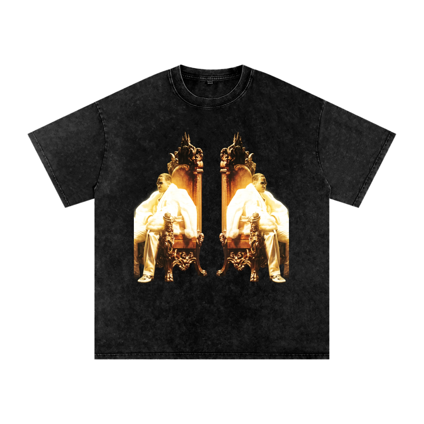 Barrio Fino en Directo (Limited Drop) - Snow Washed Oversized Cotton T-Shirt