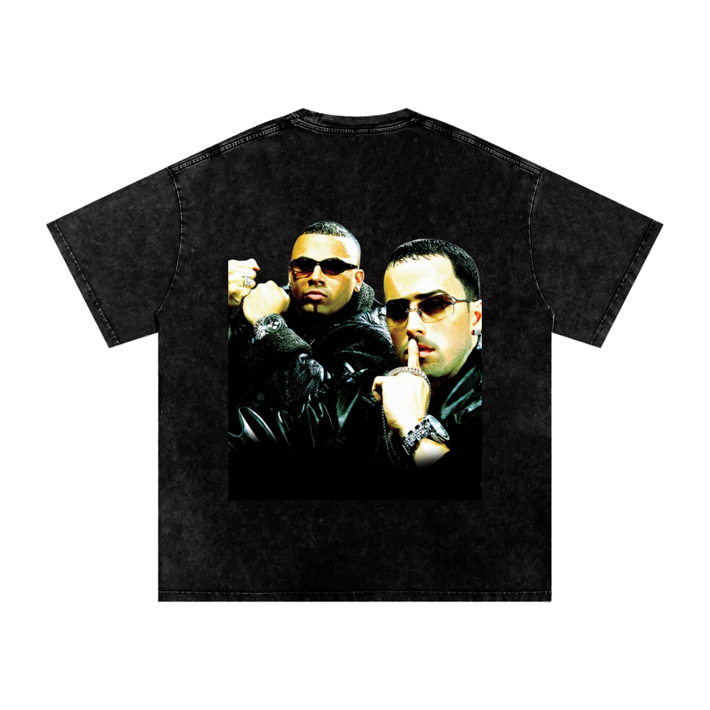 Pa'l Mundo (Limited Drop) - Snow Washed Oversized Cotton T-Shirt