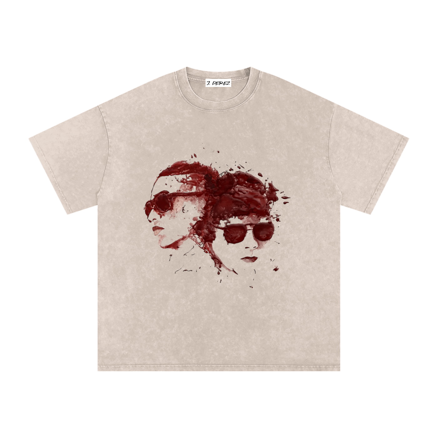 Love & Sex (Limited Drop) - Snow Washed Oversized Cotton T-Shirt