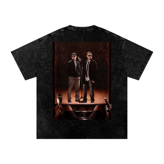 House of Pleasure (Limited Drop) - Snow Washed Oversized Cotton T-Shirt
