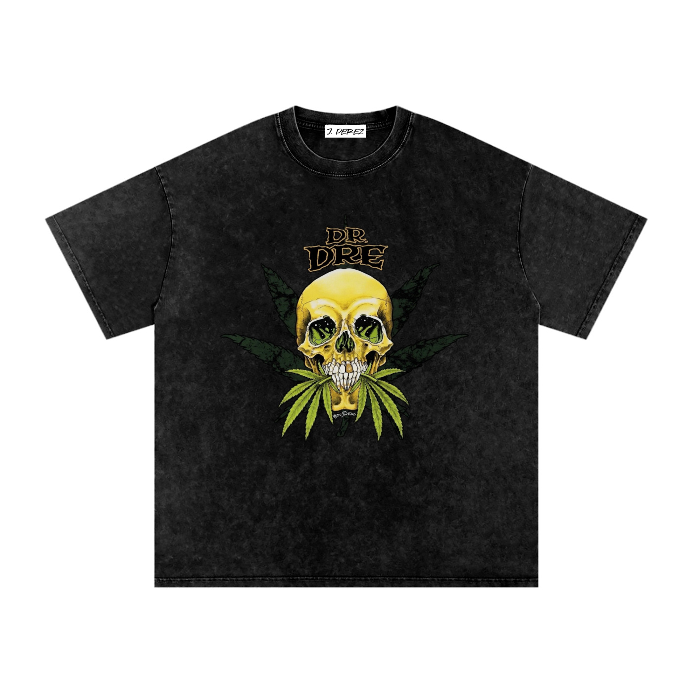 Dr. Dre: The Chronic (In Bud We Trust) (Limited Drop) [REMAKE] - Snow Washed Oversized Cotton T-Shirt