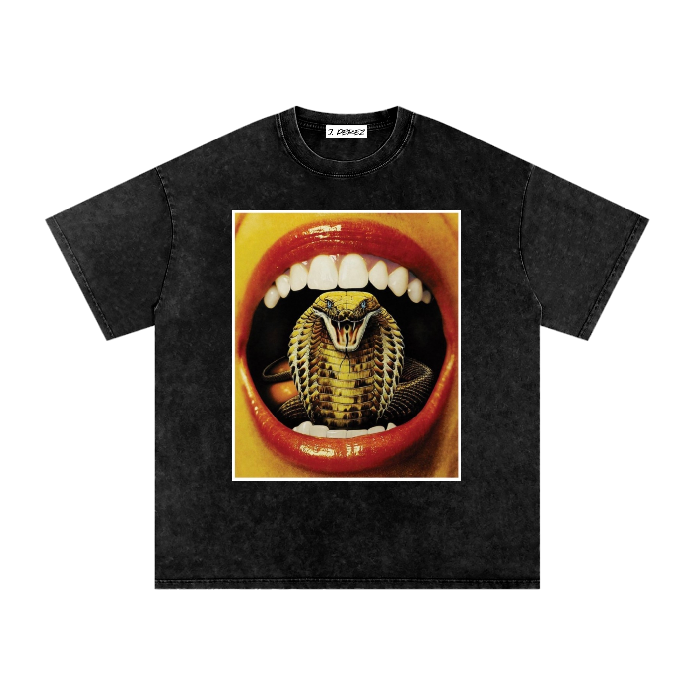 Sssssss (Limited Drop) - Snow Washed Oversized Cotton T- Shirt