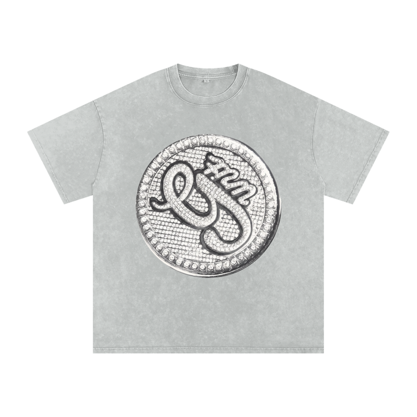 G-UNIT (Limited Drop) - Snow Washed Oversized Cotton T-Shirt