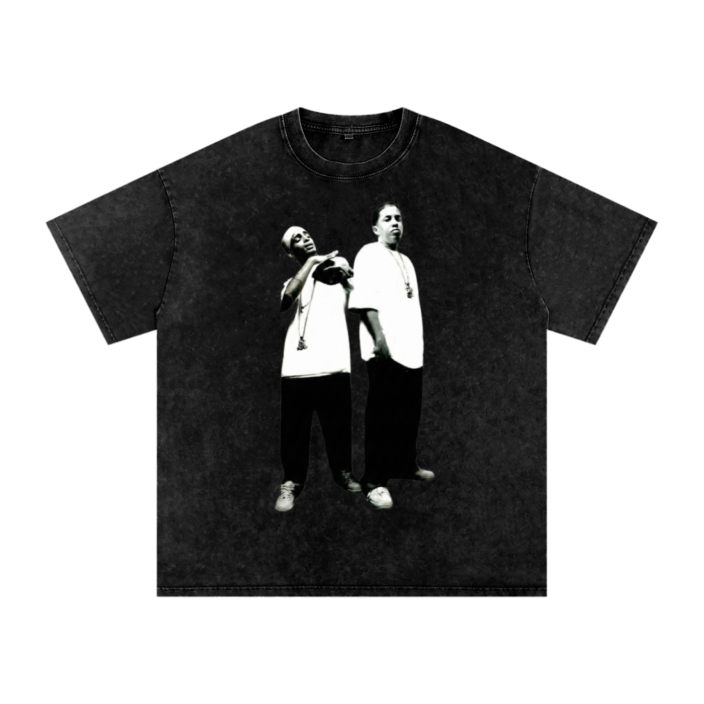 Las nuevas amenazas (Limited Drop) - Snow Washed Oversized Cotton T-Shirt