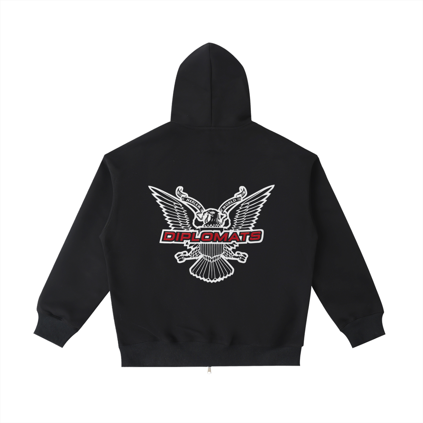 Diplomats Harlem World [REMAKE] (Limited Drop) - Essential Heavyweight Pocket Hoodie
