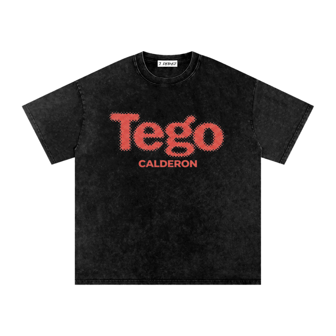 El Abayarde (Limited Drop) - Snow Washed Oversized Cotton T-Shirt